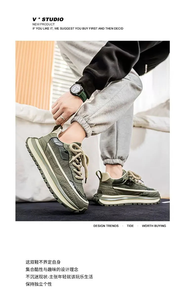 Sneakers for Men Fashion Outsole Male Casual Sport Shoes Man Running Flats Shoes Tenis De Mujer Zapatillas Sapato Masculino