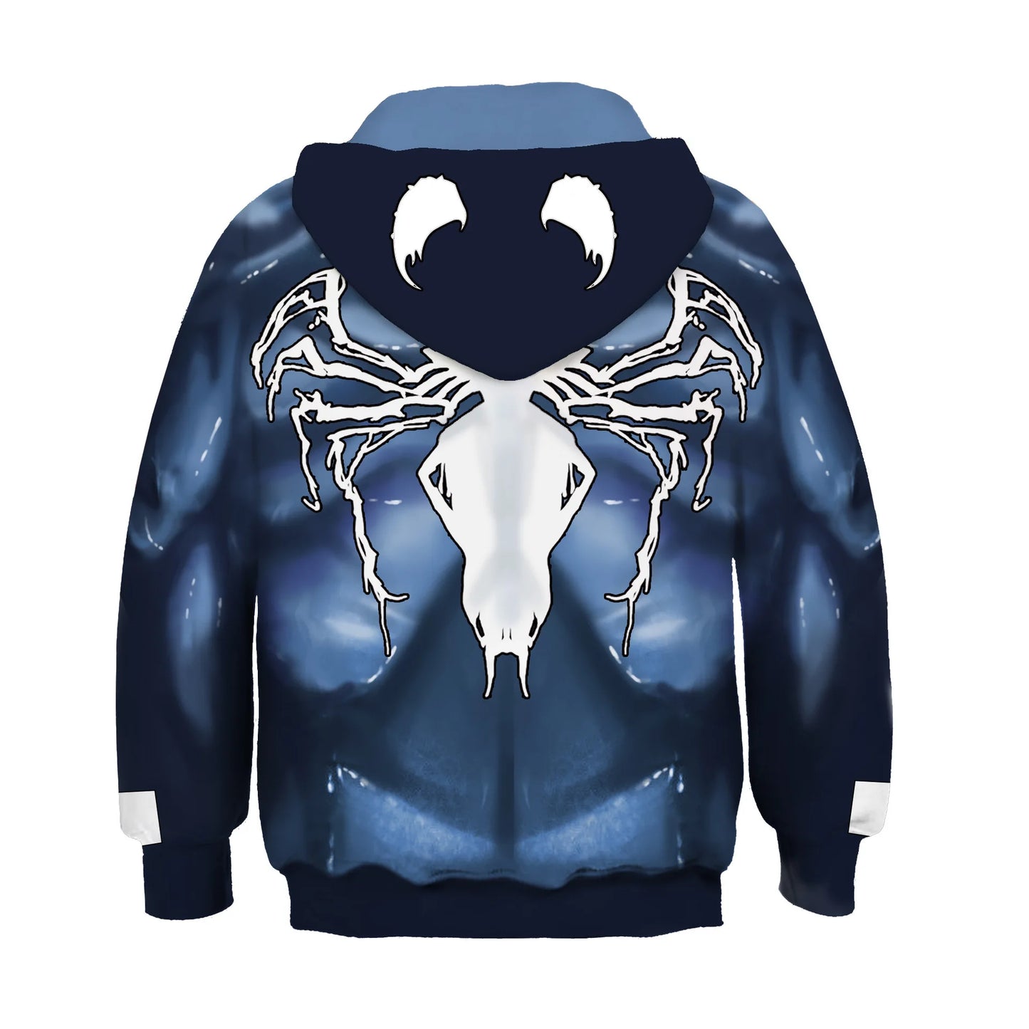 Anime 3D Printed Spider Gwen Hoodie Movie Cosplay Costume Hooded Pullover Kids Streetwear Child Halloween Party Cloak Sweatshirt