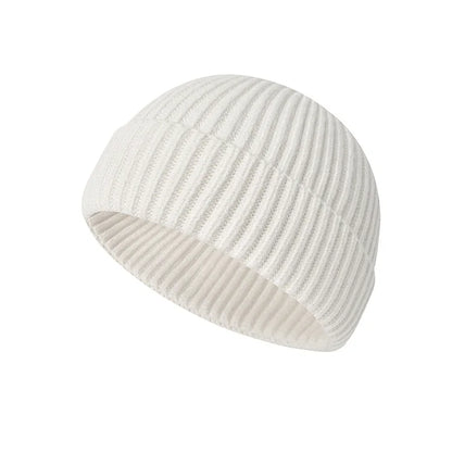 Winter Knittted Cap  Solid Color Hip Hop Cap Unisex Skullies & Beanies