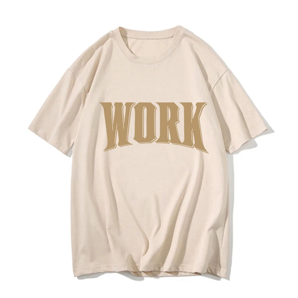 Harajuku T-shirt Unisex Vintage Cotton Tops