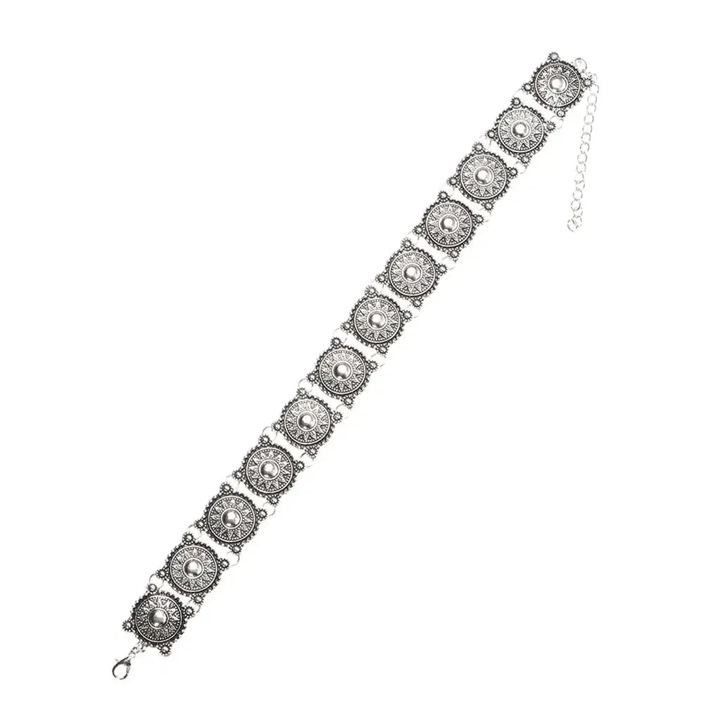 Fashionable bracelets necklaces wrist jewelry and neck jewelry.