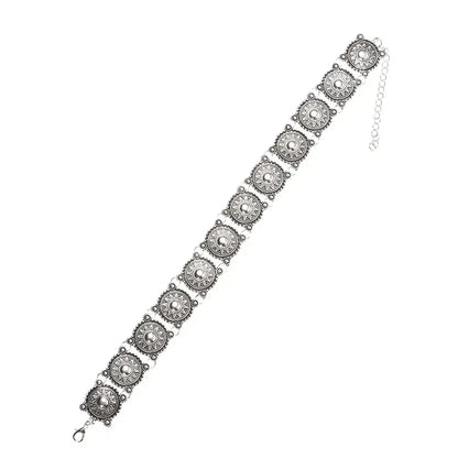 Fashionable bracelets necklaces wrist jewelry and neck jewelry.