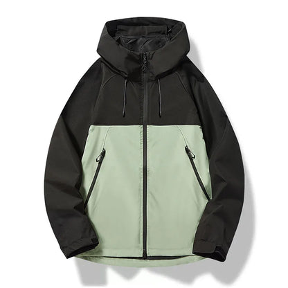 Men Jackets Hooded Sports Outdoor Jacket Man Waterproof Breathable Couple Sportswear Unisex Hiking Coats Outwear Men's Clothing