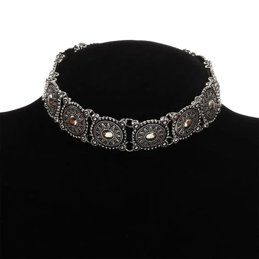 Fashionable bracelets necklaces wrist jewelry and neck jewelry.