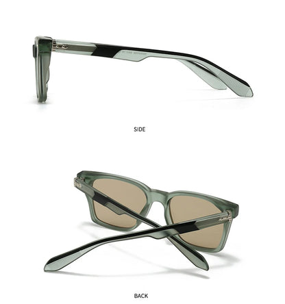 Luxury Square Sunglasses Men Women Retro Business Sun Glasses Male Daily Driving Travelling Shades UV400
