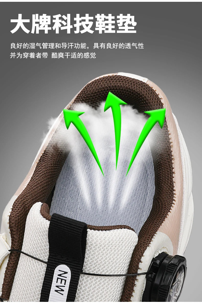 Men Sneakers Four Seasons Tennis Casual Outdoor Platform Running Sports Shoes Comfort Breathable Luxury Designer Non-slip Shoe
