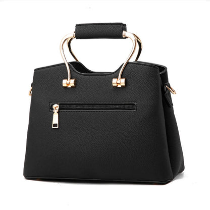 Luxury Handle Bags For Women PU Leather Pendant Crossbody