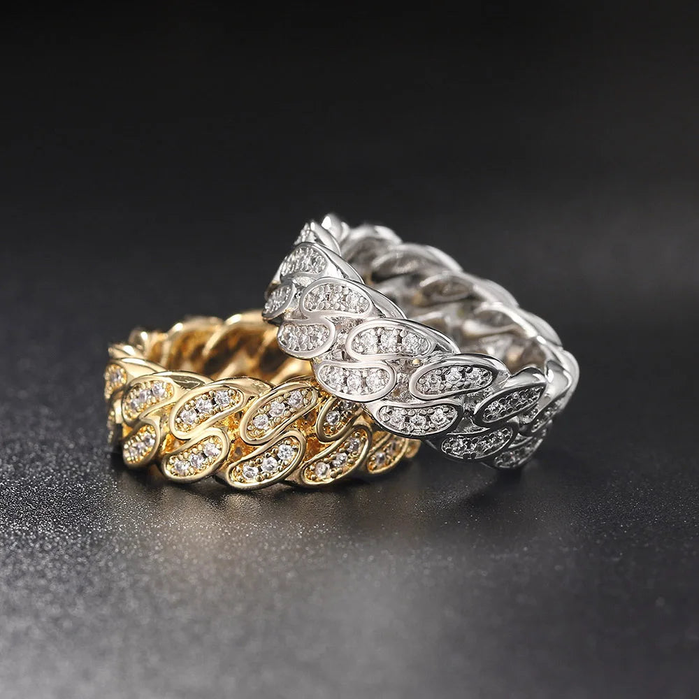 Zircon Gold Color Finger Accessories Fashion Hippie Jewelry