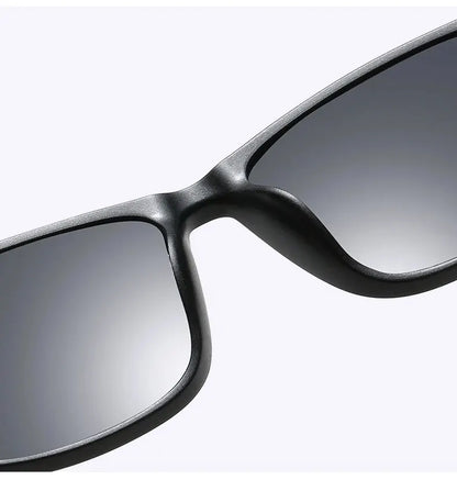 Luxury Men Sunglasses Fashion Vintage Square Ultra Light Frame Driving Fishing Sun Glasses For Man Eyewear