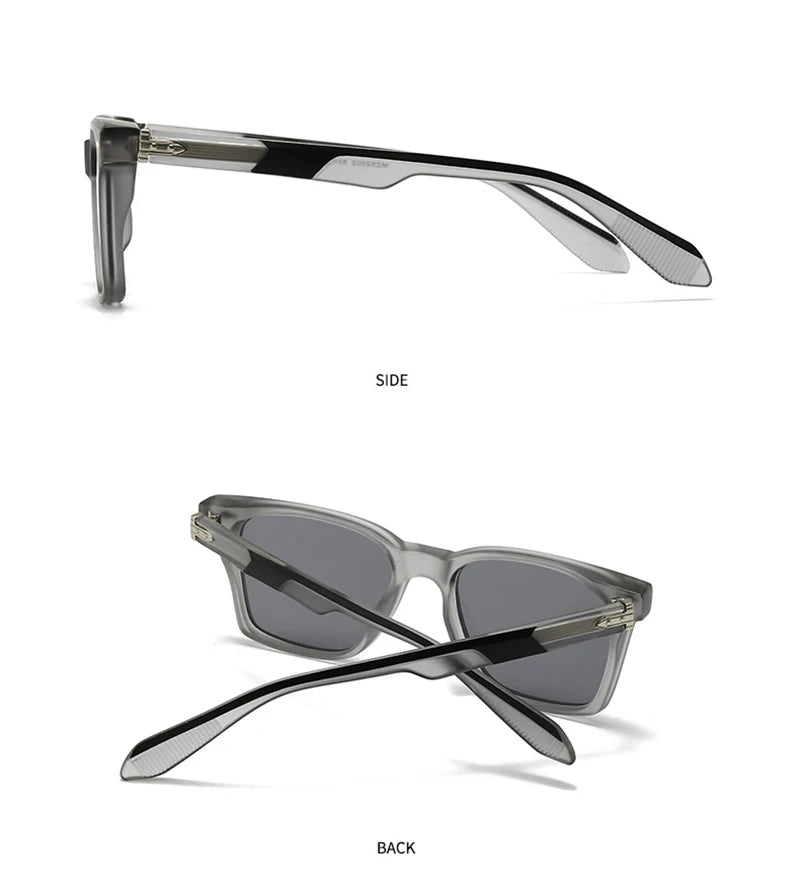 Luxury Square Sunglasses Men Women Retro Business Sun Glasses Male Daily Driving Travelling Shades UV400