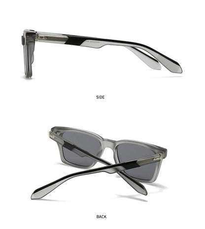 Luxury Square Sunglasses Men Women Retro Business Sun Glasses Male Daily Driving Travelling Shades UV400