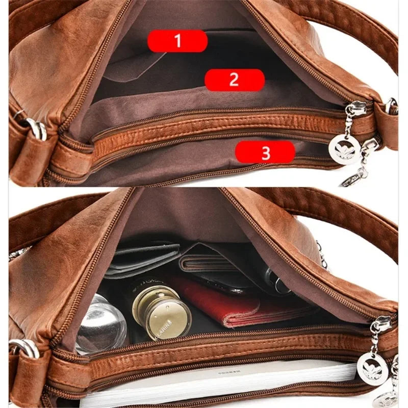 Luxury School Shoulder Hand Bags for Women