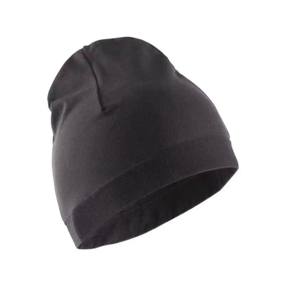 Skullcaps Winter Running Hats Solid Color Windproof