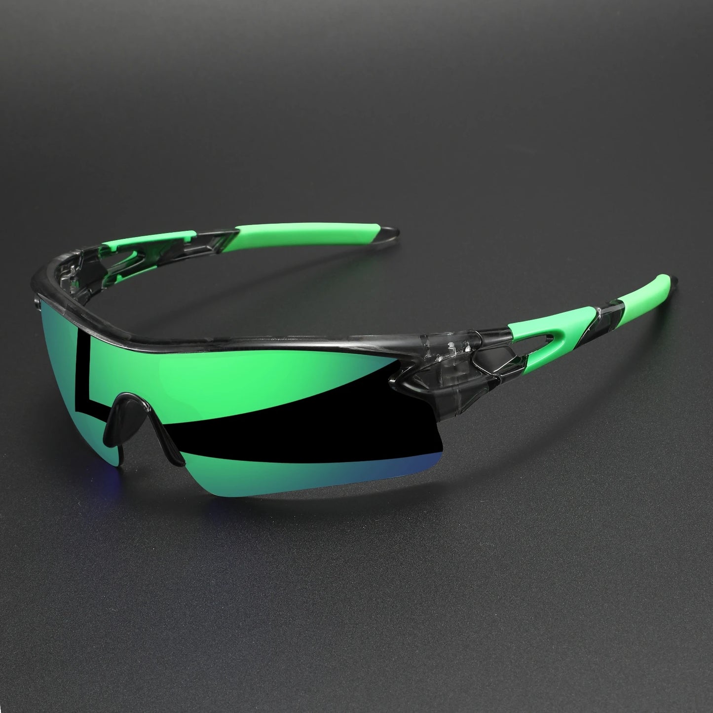 New UV400 Protective Sports Eyewear - Lightweight Full-Cover Lens, Unisex Wrap-Around for Cycling, Hiking & Daily Use