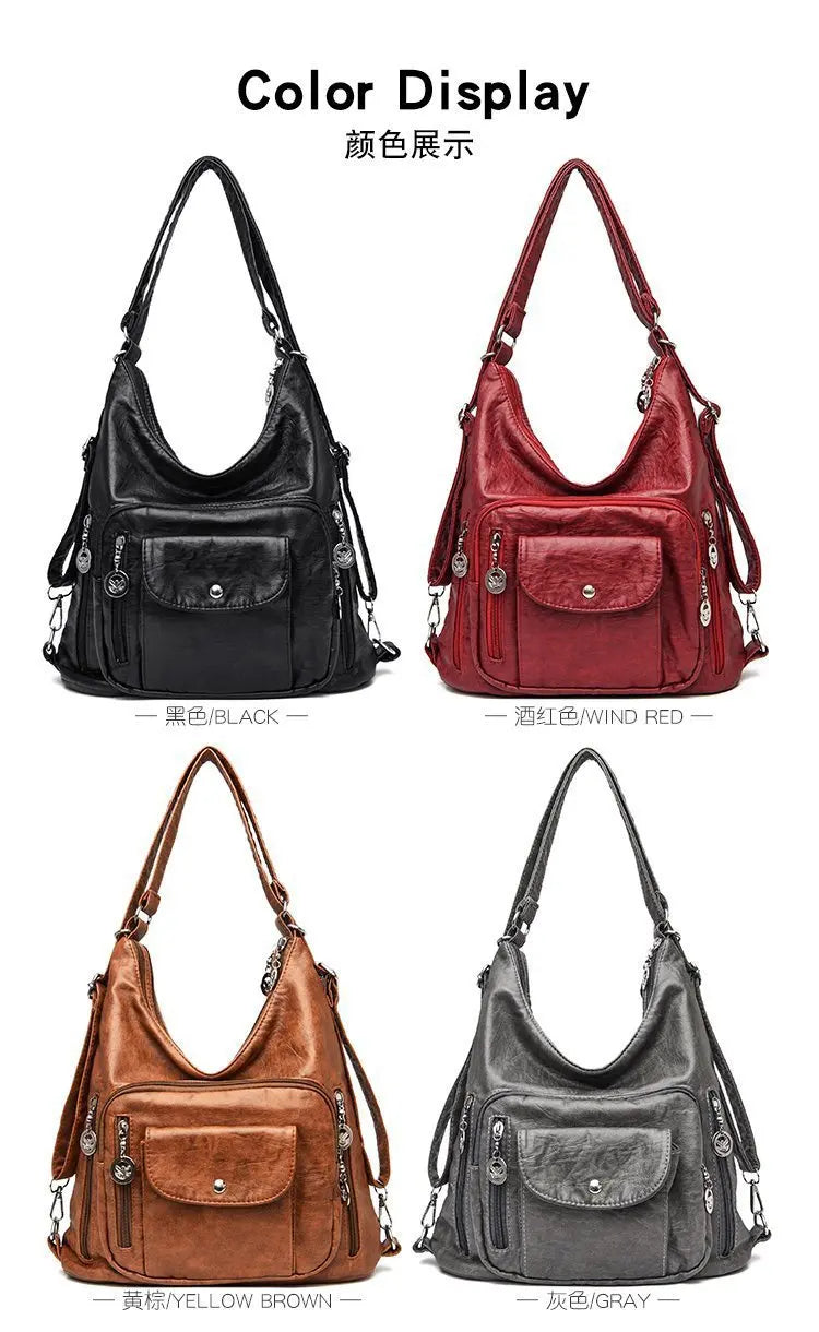 Luxury School Shoulder Hand Bags for Women