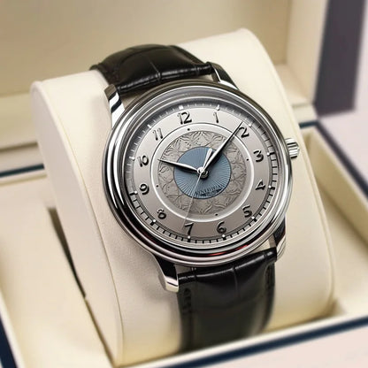 Top Brand Man Wristwatch Luxury Business Waterproof Men Watch For Men 2025 New Quartz Clock Leather Men's Watches reloj Handsome