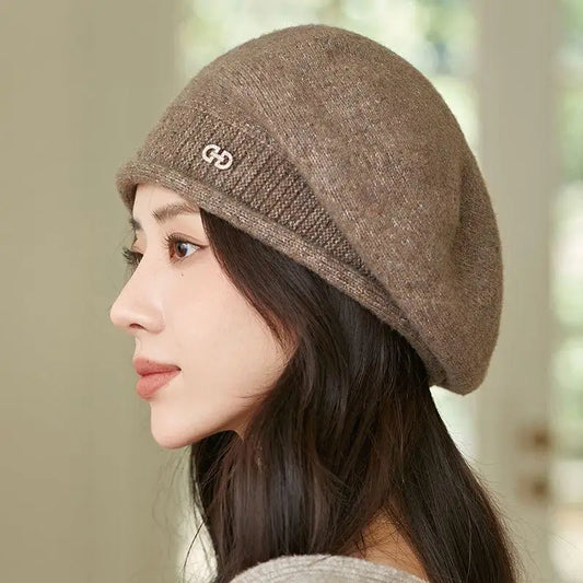 Women's Winter Knit Beanie Warm Wool Cap