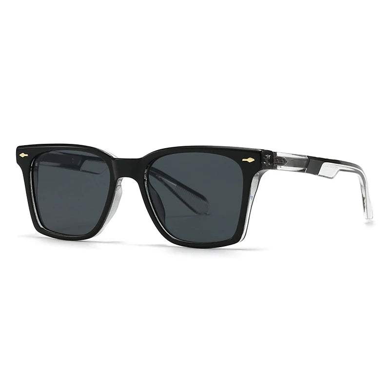 Luxury Square Sunglasses Men Women Retro Business Sun Glasses Male Daily Driving Travelling Shades UV400