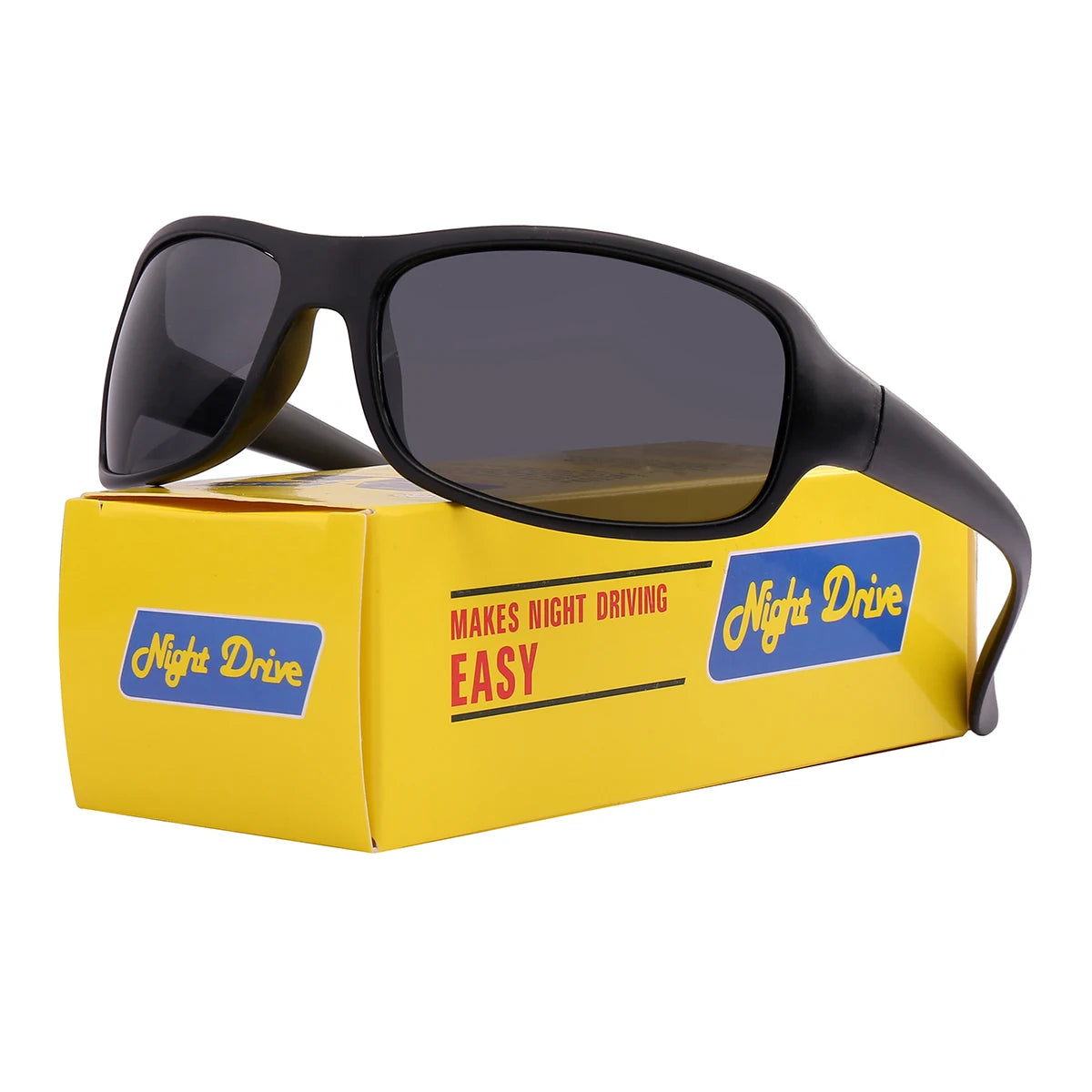 Driving Glasses for Men and Women Night Anti Reflective Night Vision Glasses Windproof Beach Sunglasses and Sports Glasses